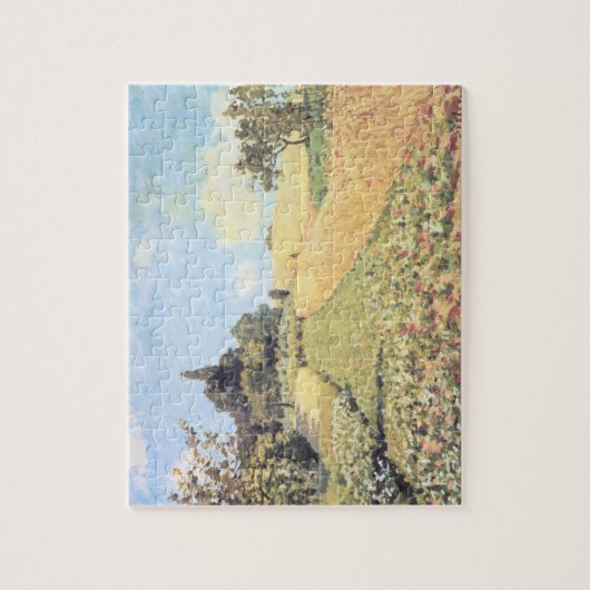 Alfred Sisley | Tarweveld Legpuzzel (Verticaal)