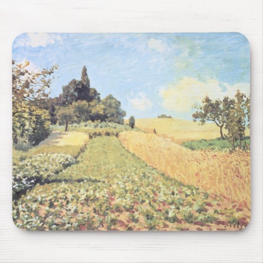 Alfred Sisley | Tarweveld Muismat (Voorkant)