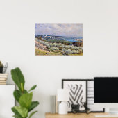 Alfred Sisley - Terras bij Saint-Germain, Lente Poster (Thuiskantoor)