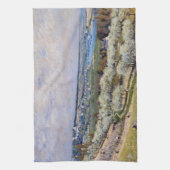 Alfred Sisley - Terras bij Saint-Germain, Lente Theedoek (Verticaal)