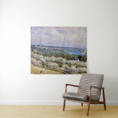 Alfred Sisley - Terras bij Saint-Germain, Lente Wandkleed (In Situ (horizontaal))