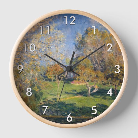 Alfred Sisley - The Garden of Hoschede, Montgeron (Voorkant)