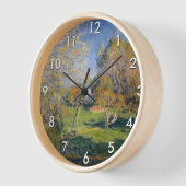 Alfred Sisley - The Garden of Hoschede, Montgeron (Hoek)