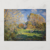 Alfred Sisley - The Garden of Hoschede, Montgeron Briefkaart (Voorkant)