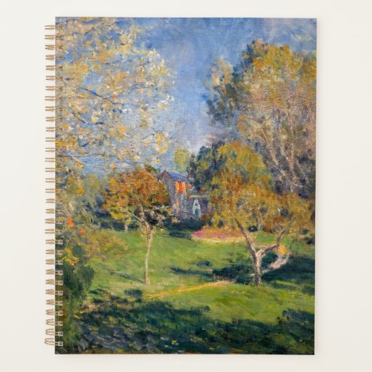 Alfred Sisley - The Garden of Hoschede, Montgeron Planner (Voorkant)