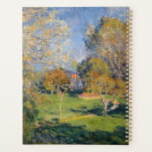 Alfred Sisley - The Garden of Hoschede, Montgeron Planner (Achterkant)