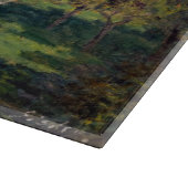 Alfred Sisley - The Garden of Hoschede, Montgeron Snijplank (Hoek)