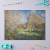 Alfred Sisley - The Garden of Hoschede, Montgeron Tissuepapier (Craft)