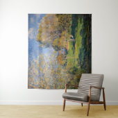 Alfred Sisley - The Garden of Hoschede, Montgeron Wandkleed (In situ)