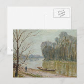 Alfred Sisley - The Loire Briefkaart (Voorkant / Achterkant)