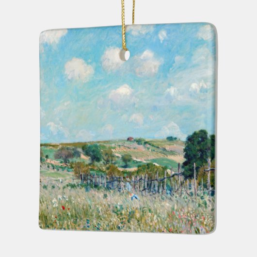 Alfred Sisley - The Meadow Keramisch Ornament (Links)