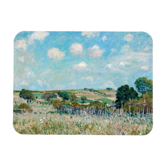 Alfred Sisley - The Meadow Magneet (Horizontaal)