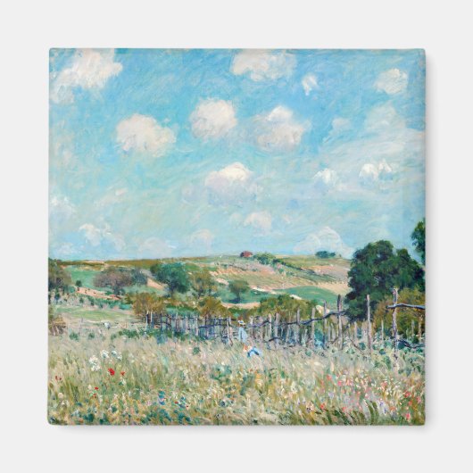 Alfred Sisley - The Meadow Magneet (Voorkant)