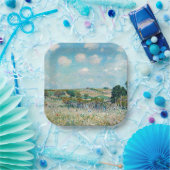 Alfred Sisley - The Meadow Papieren Bordje (Feest)