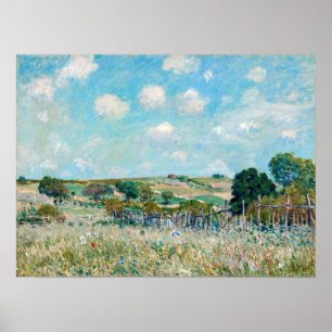 Alfred Sisley - The Meadow Poster