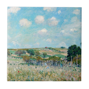 Alfred Sisley - The Meadow Tegeltje