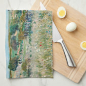 Alfred Sisley - The Meadow Theedoek (Quarter Fold)