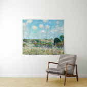 Alfred Sisley - The Meadow Wandkleed (In Situ (horizontaal))