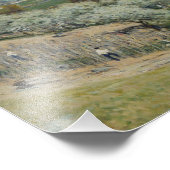 Alfred Sisley - The Terrace in Saint-Germain Foto Afdruk (Hoek)