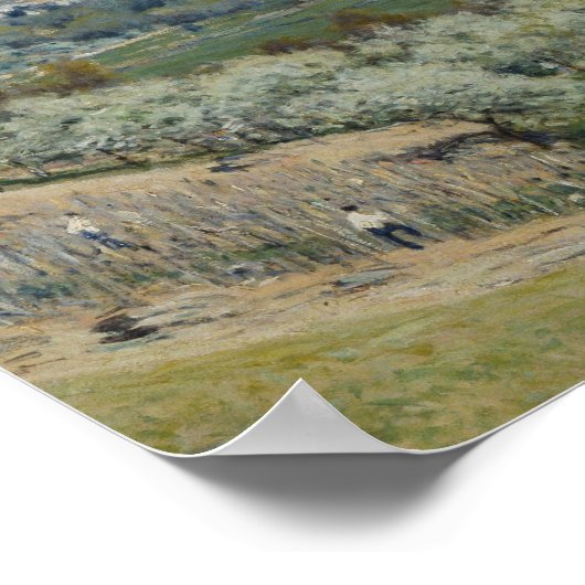 Alfred Sisley - The Terrace in Saint-Germain Poster (Hoek)