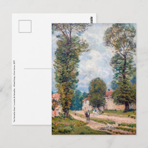 Alfred Sisley - The Versailles Road Briefkaart