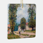 Alfred Sisley - The Versailles Road Keramisch Ornament (Rechts)