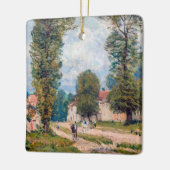 Alfred Sisley - The Versailles Road Keramisch Ornament (Links)