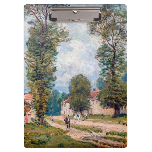 Alfred Sisley - The Versailles Road Klembord (Voorkant)