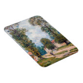 Alfred Sisley - The Versailles Road Magneet (Rechterzijde)