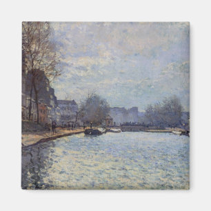 Alfred Sisley Uitzicht van het Canal St-Martin i Magneet