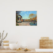 Alfred Sisley Uitzicht van Marly-le-Roi van Coeur- Poster (Keuken)