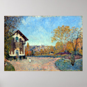 Alfred Sisley Uitzicht van Marly-le-Roi van Coeur- Poster