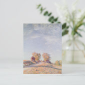 Alfred Sisley | Uphill Road in Sunshine Briefkaart (Staand voorkant)