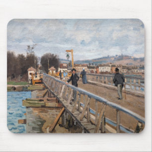 Alfred Sisley - Voetgangersbrug bij Argenteuil Muismat