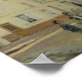 Alfred Sisley | Wetstraat in Argenteuil Poster (Hoek)