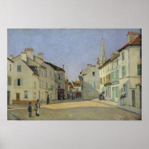 Alfred Sisley   Wetstraat in Argenteuil Poster