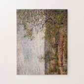 Alfred Sisley - Winderige dag bij Veneux Legpuzzel (Verticaal)