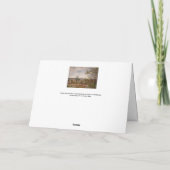 Alfred Sisley - Windy Day in Veneux Kaart (Achterkant)