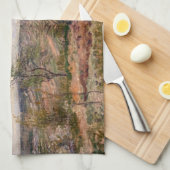 Alfred Sisley - Windy Day in Veneux Theedoek (Quarter Fold)