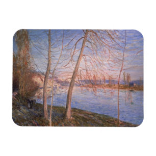 Alfred Sisley Winterochtend Magneet
