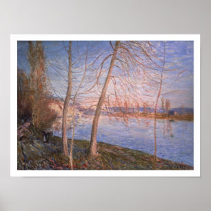 Alfred Sisley   Winterochtend Poster