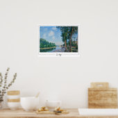 Alfred Sisley Zedign Art Poster #11 (Keuken)