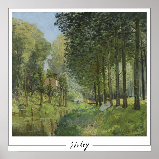 Alfred Sisley Zedign Art Poster #13 (Voorkant)