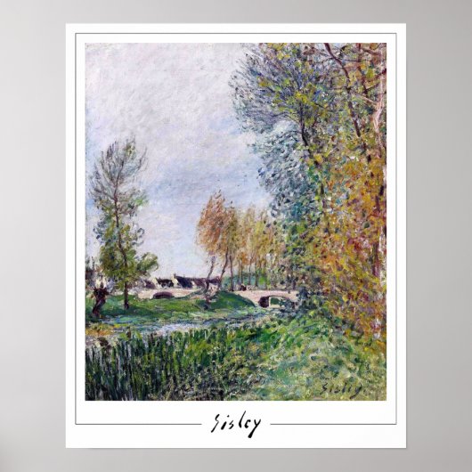 Alfred Sisley Zedign Art Poster #179 (Voorkant)