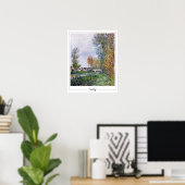 Alfred Sisley Zedign Art Poster #179 (Thuiskantoor)