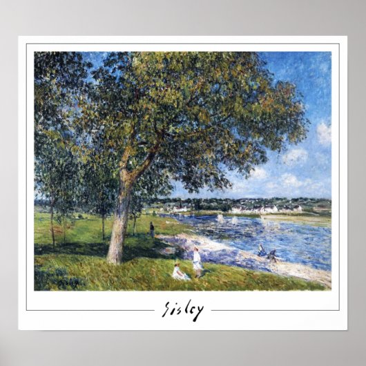 Alfred Sisley Zedign Art Poster #207 (Voorkant)