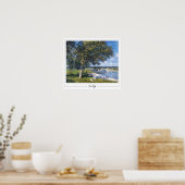 Alfred Sisley Zedign Art Poster #207 (Keuken)