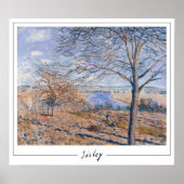 Alfred Sisley Zedign Art Poster #4 (Voorkant)