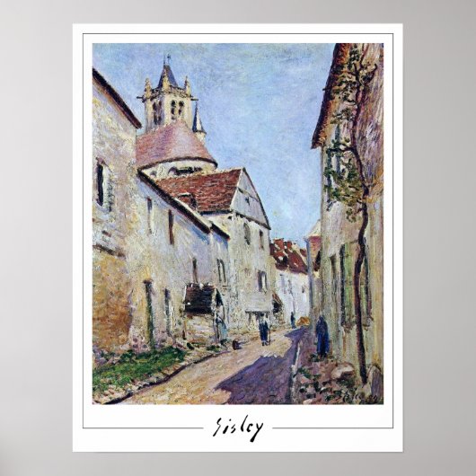Alfred Sisley Zedign Art Poster #476 (Voorkant)