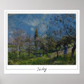 Alfred Sisley Zedign Art Poster #5 (Voorkant)